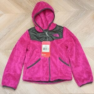 🌟 NWT The North Face G Oso Hoodie Luminous Pink XXS/5 🌟
